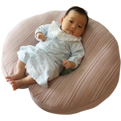 しっかり安定の授乳クッション【SANGOくっしょん】へたりにくい授乳クッション安心安全な赤ちゃんが心地よく寝るベット【日本製沖縄産】