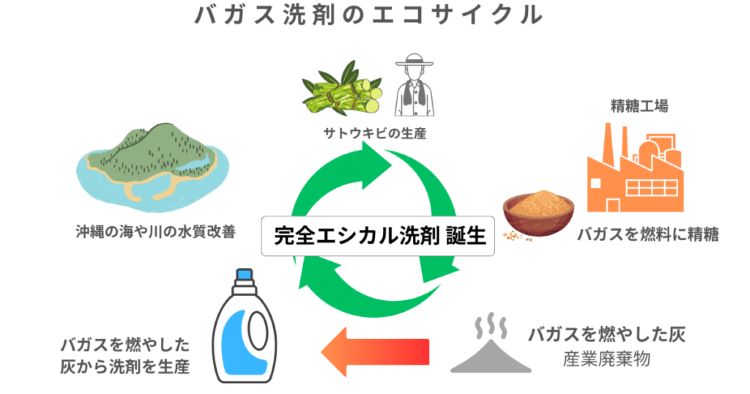 沖縄発!地球にやさしい洗濯洗剤 KIBI WASH