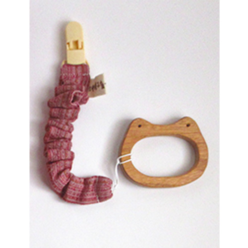 ベビースリングと歯固めもこもこホルダーセット